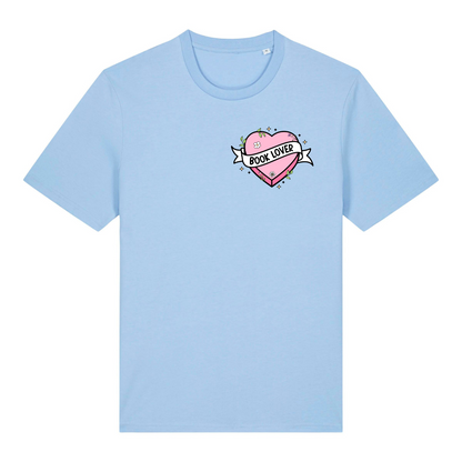 T-Shirt Book Lover Heart