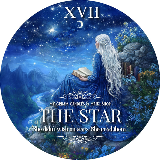THE STAR TAROT CANDLE