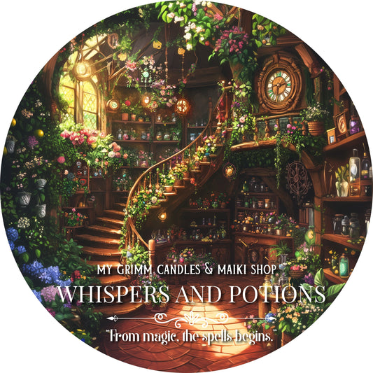THE WHISPERS AND POTIONS CANDLE