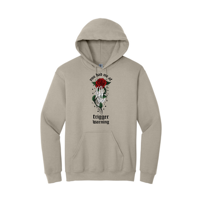 Felpa con Cappuccio - Trigger Warning