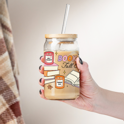 Glass Cup 500 ml - Book Girls Fall Edition