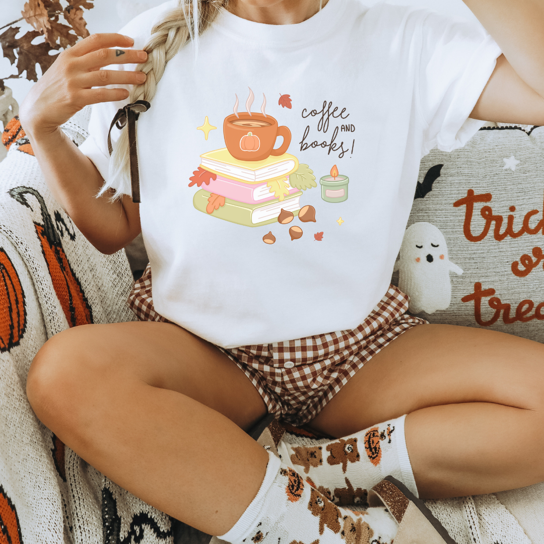 T-Shirt Coffee & Books