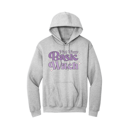 Felpa con Cappuccio - Not Your Basic Witch