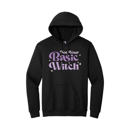 Felpa con Cappuccio - Not Your Basic Witch