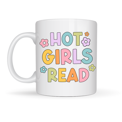 Tazza in ceramica 300 ml - Hot Girls Read