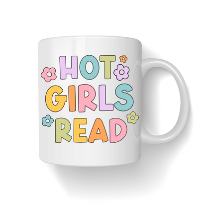 Tazza in ceramica 300 ml - Hot Girls Read