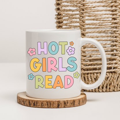 Tazza in ceramica 300 ml - Hot Girls Read
