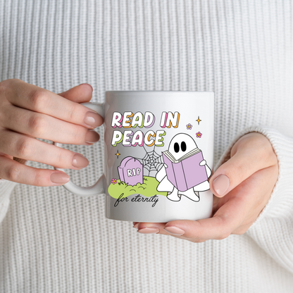 Tazza in ceramica 300 ml - Read in Peace For Eternity