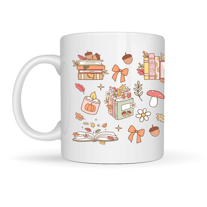 Ceramic mug 300 ml - Autumn Addicted