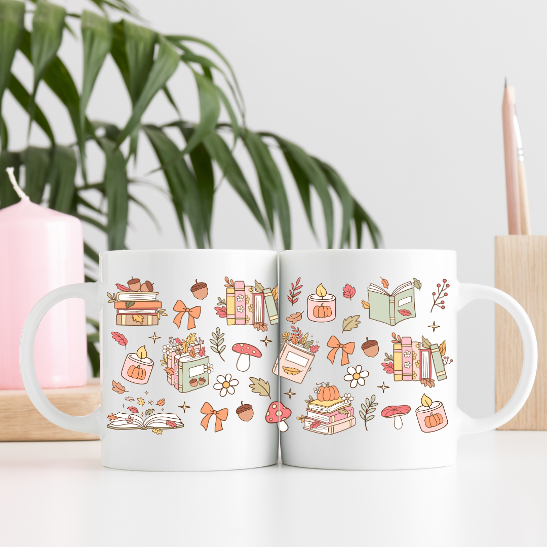 Ceramic mug 300 ml - Autumn Addicted