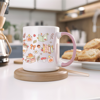 Ceramic mug 300 ml - Autumn Addicted