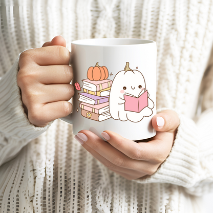 Ceramic mug 300 ml - Ghost Reader