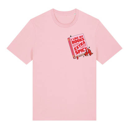 I Like My Books Extra Spicy T-Shirt
