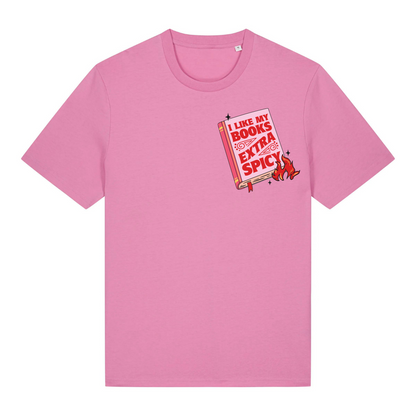 I Like My Books Extra Spicy T-Shirt
