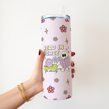Tumbler 600 ml - Read in Peace for eternity