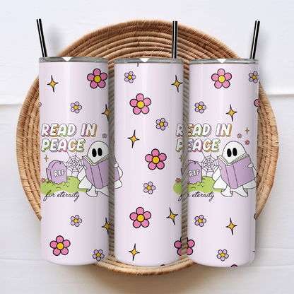 Tumbler 600 ml - Read in Peace for eternity