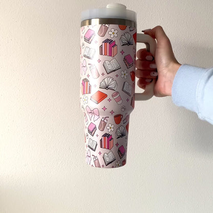 Travel Mug 1200 ml - Bookish Addicted