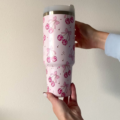 Travel Mug 1200 ml - Disco Cherry