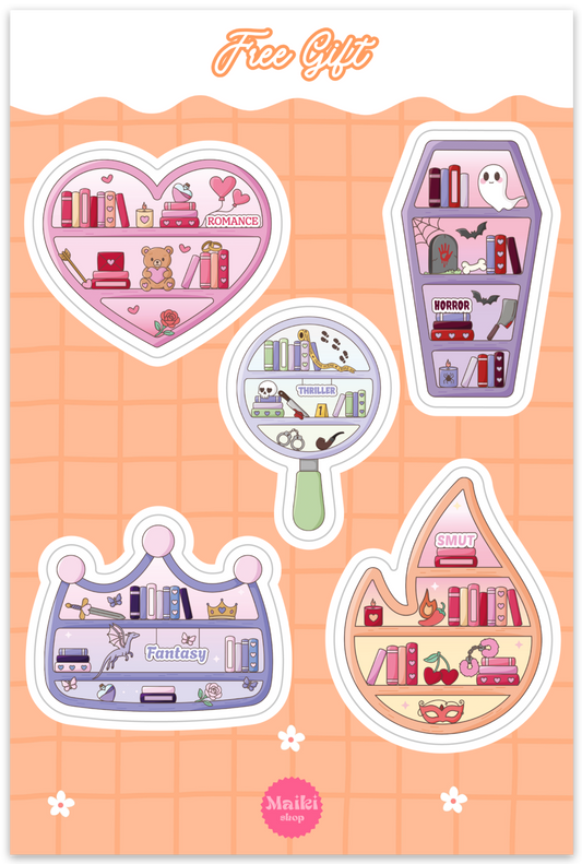 Foglietto Stickers - OMAGGIO PER CHI ACQUISTA A LUGLIO