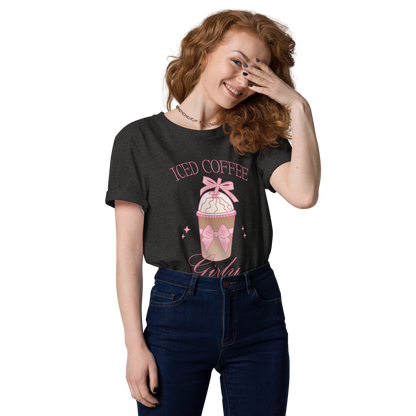 T-Shirt Iced Coffee Girl