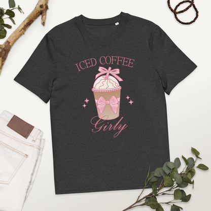 T-Shirt Iced Coffee Girl