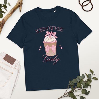 T-Shirt Iced Coffee Girl